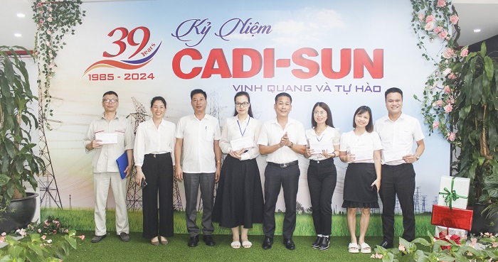 Trao giải cuộc thi Tôi là người CADI-SUN và Nét đẹp CADI-SUN online 2024